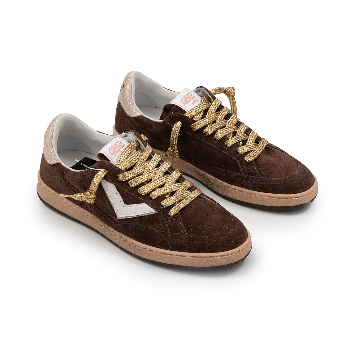 4B12 - Sneakers - Playnew D231 - Coffee