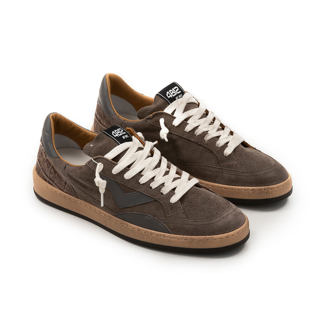 4B12 - Sneakers - Playnew U1025 - Taupe Taste