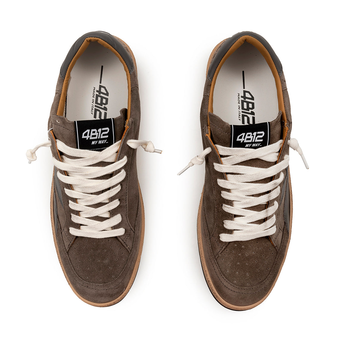 4B12 - Sneakers - Playnew U1025 - Taupe Taste