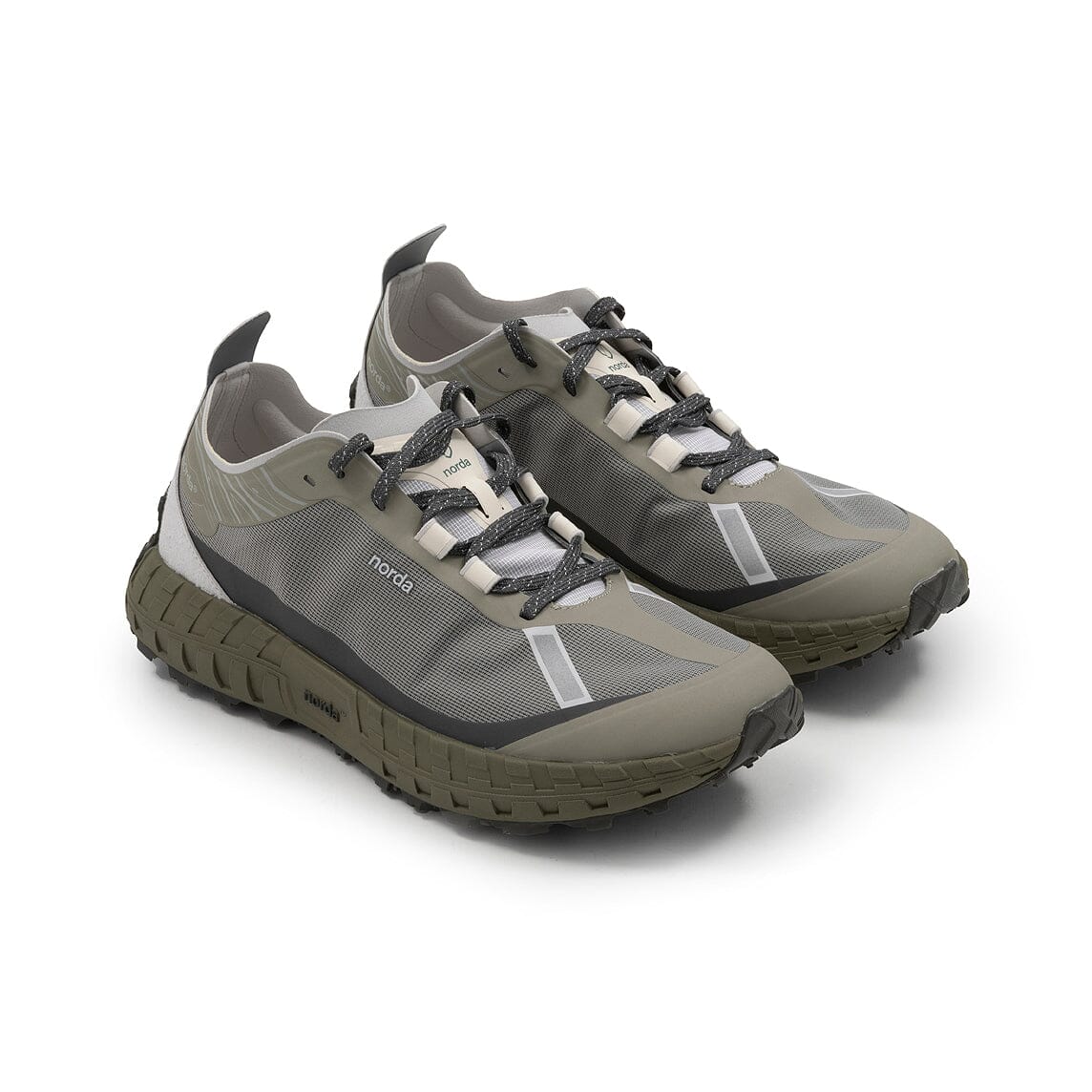 NORDA - Sneakers - 001A-M - Serpentine - Tortora Scarpe Uomo NORDA - Collezione Uomo
