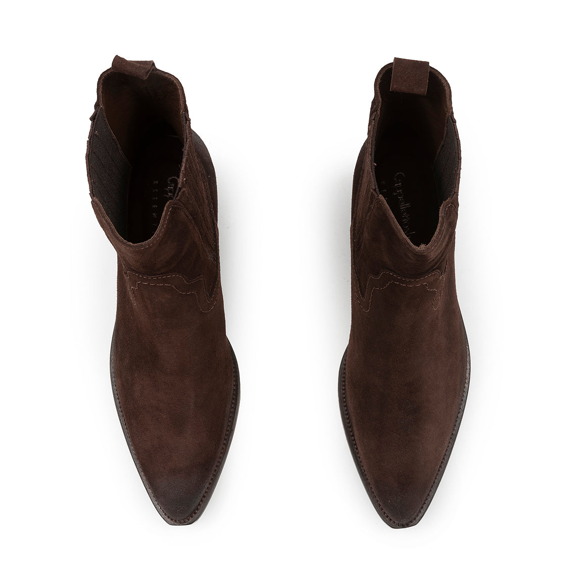 CAPPELLETTOSHOP ESSENTIAL - Stivaletto Texano - 9528 Sayo Caffè
