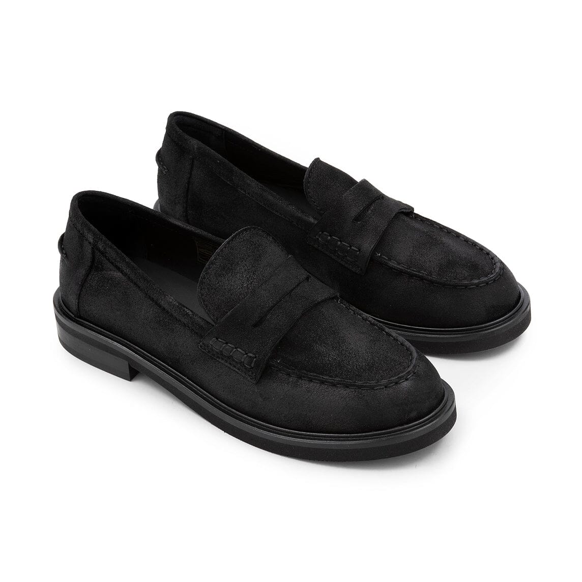 POEVE - Mocassino Ollie - JPG30Q - Montana Nero Scarpe Donna POESIE VENEZIANE