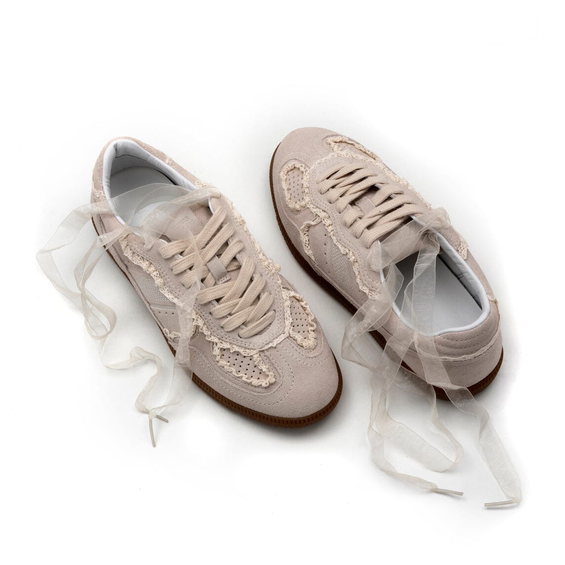 ALOHAS - Sneakers TB 490 - Crochet Crema Scarpe Donna ALOHAS