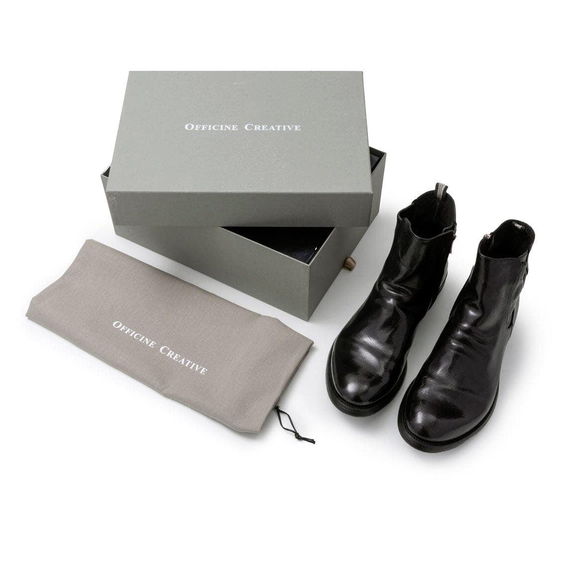 OFFICINE CREATIVE - Beatles - S1000 - Nero Scarpe Uomo OFFICINE CREATIVE - Collezione Uomo