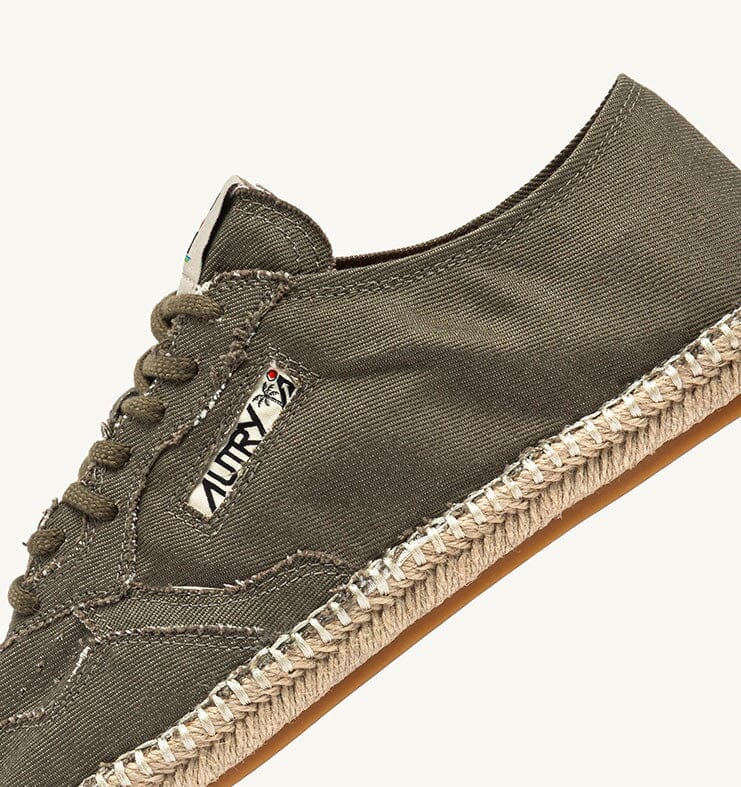 AUTRY - ESLW CV04 - ESPADRILLAS Sneakers LOW MAN MILITARY Scarpe Uomo AUTRY - Collezione uomo