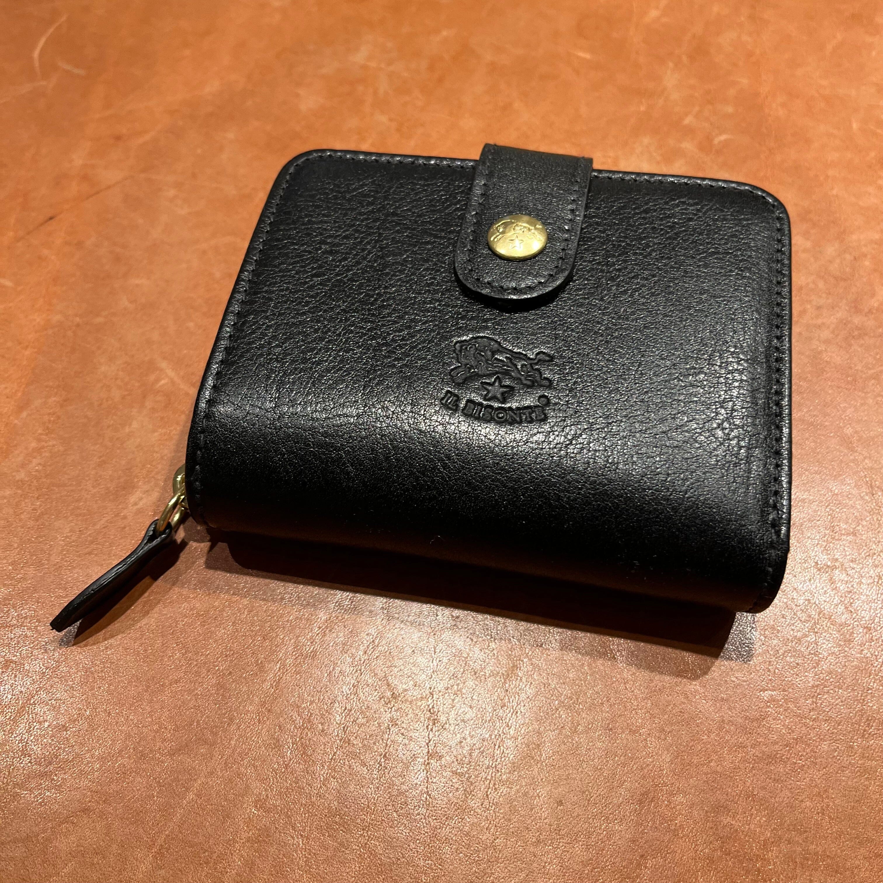 IL BISONTE - SMW067 - Portafoglio Donna - Nero Accessori Donna Il Bisonte