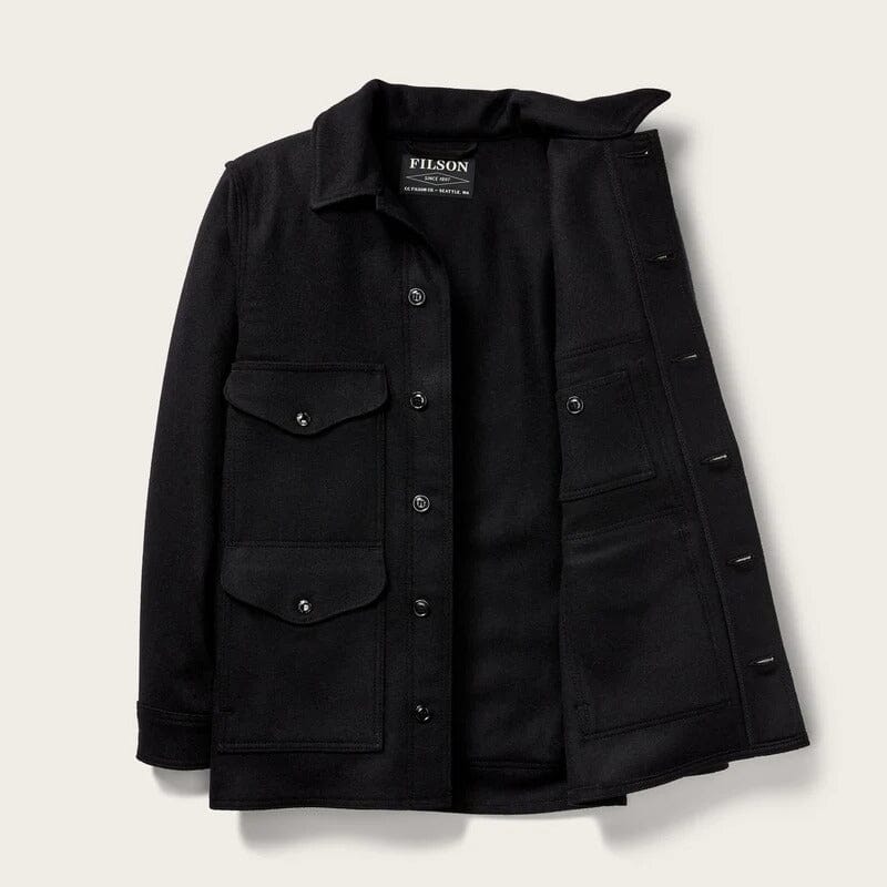 FILSON - Mackinaw Cruiser Jacket CPS0015 - Dark Navy Abbigliamento Uomo FILSON