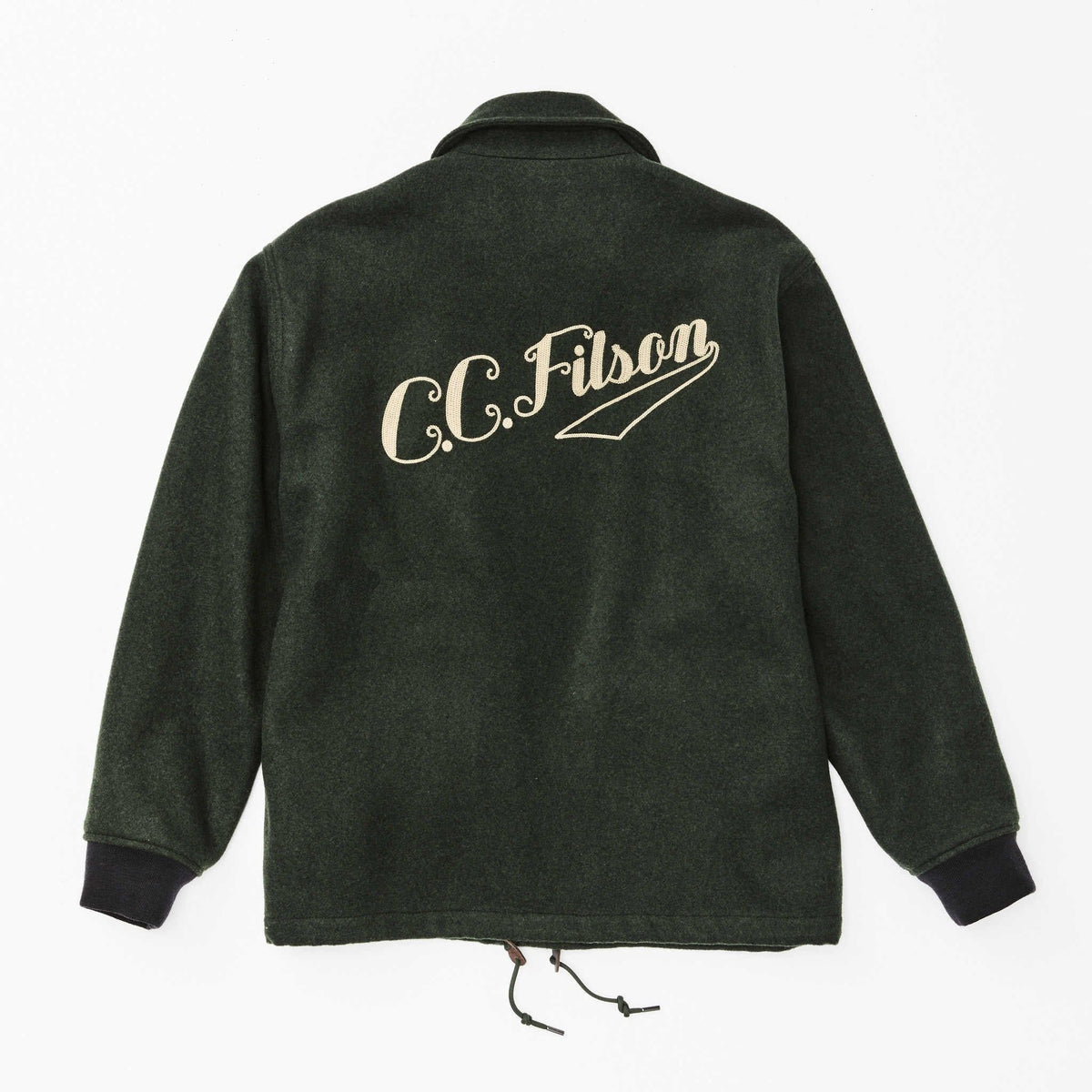 FILSON - Mackinaw Coach Jacket - FMCPS0191 - Vintage Pine Abbigliamento Uomo FILSON
