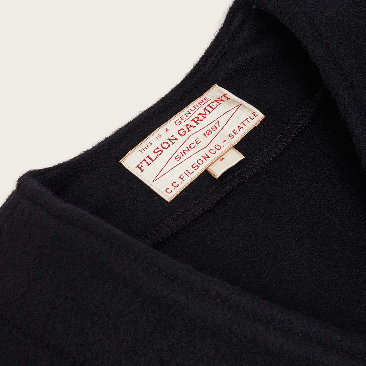 FILSON - Mackinaw Wool Vest FMGIL0059 - Dark Navy