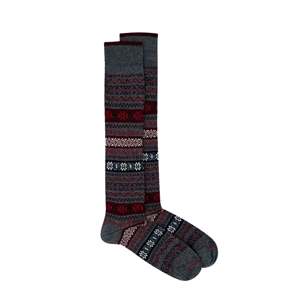 IN THE BOX - Calzini - JACQUARD - Grigio scuro Accessori Uomo IN THE BOX