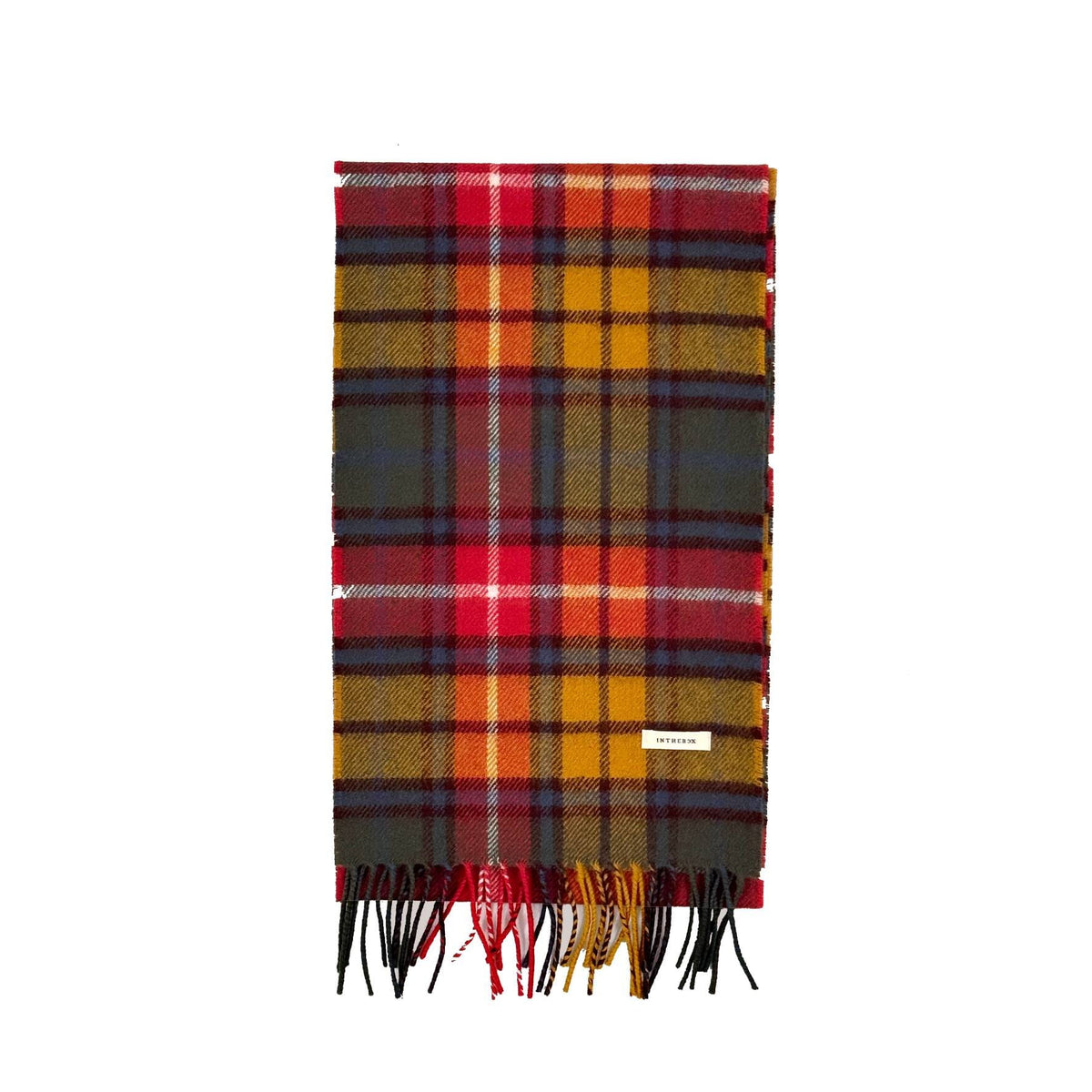 IN THE BOX - Sciarpa tartan - Arancione Accessori Uomo IN THE BOX