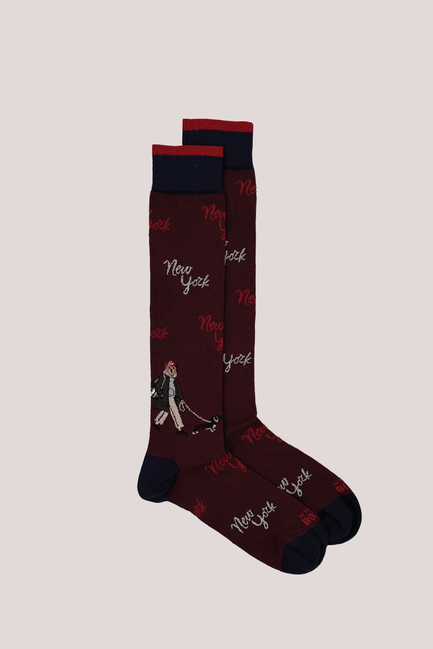IN THE BOX - Calzini - Mr New York - Bordeaux Accessori Uomo IN THE BOX