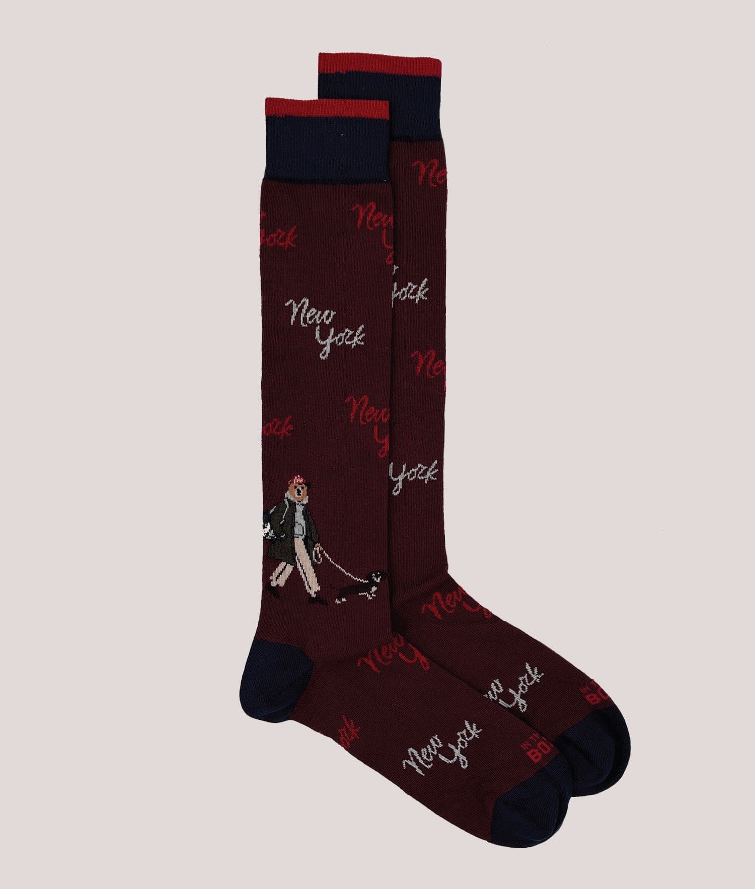IN THE BOX - Calzini - Mr New York - Bordeaux Accessori Uomo IN THE BOX