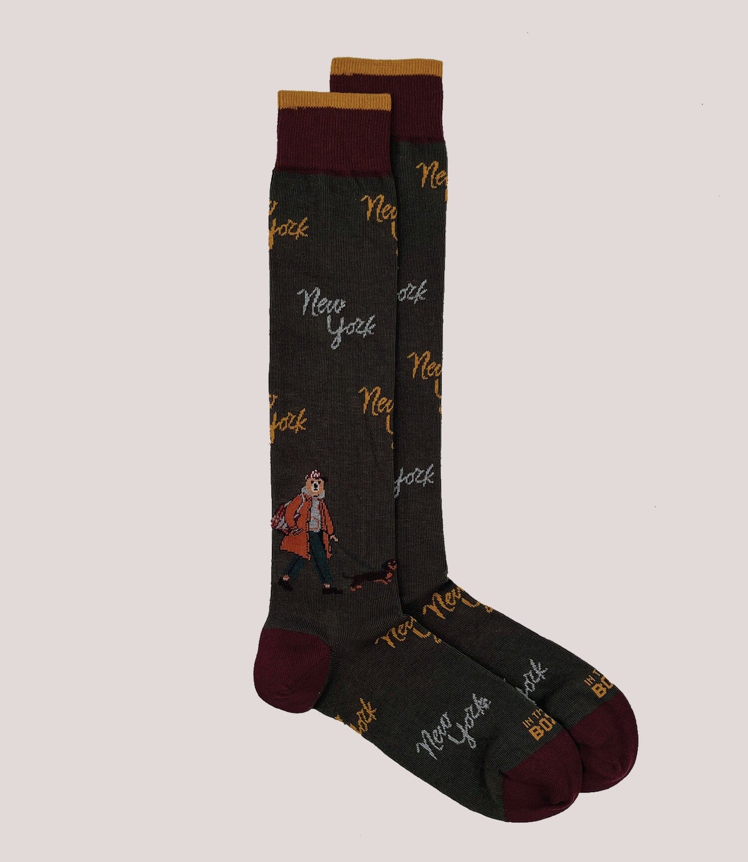 IN THE BOX - Calzini - Mr New York - Marrone Accessori Uomo IN THE BOX