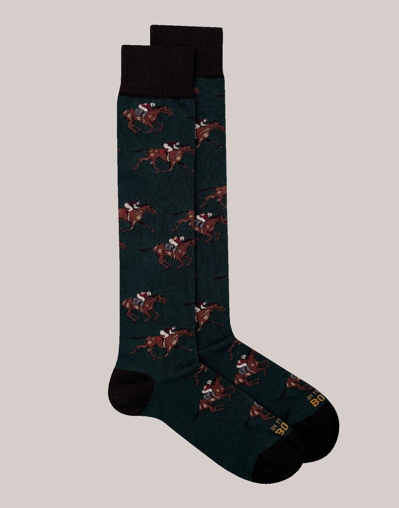 IN THE BOX - Calzini - Cavalli - Verde Scuro Accessori Uomo IN THE BOX