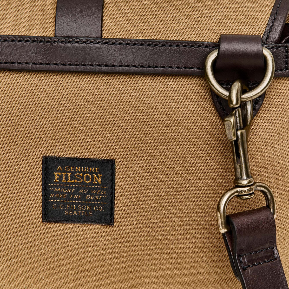 FILSON - BORSA FWBAG0001 SADDLER - TAN