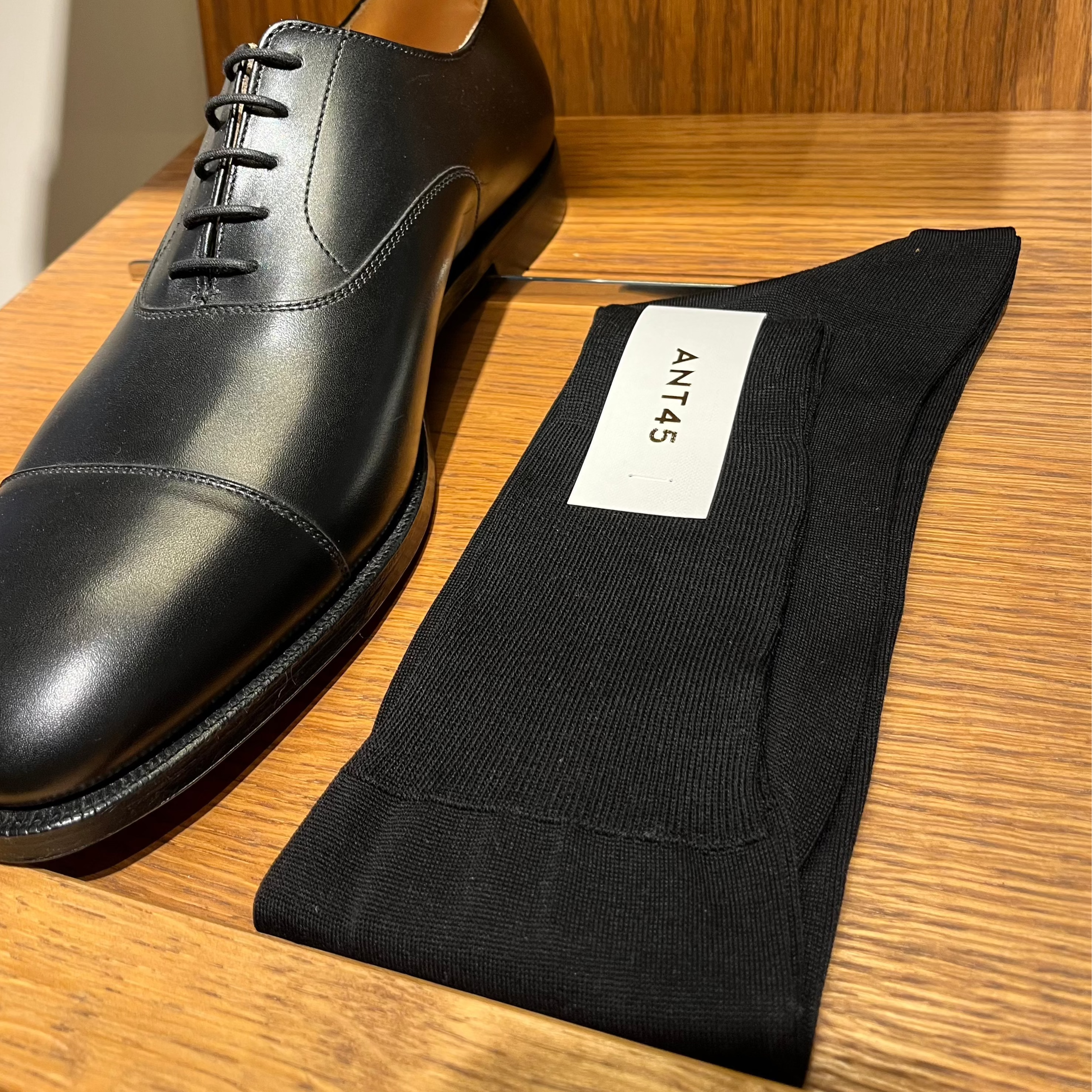 ANT 45 - Calzini Plain Lungo k01 - Nero Accessori Uomo ANT 45
