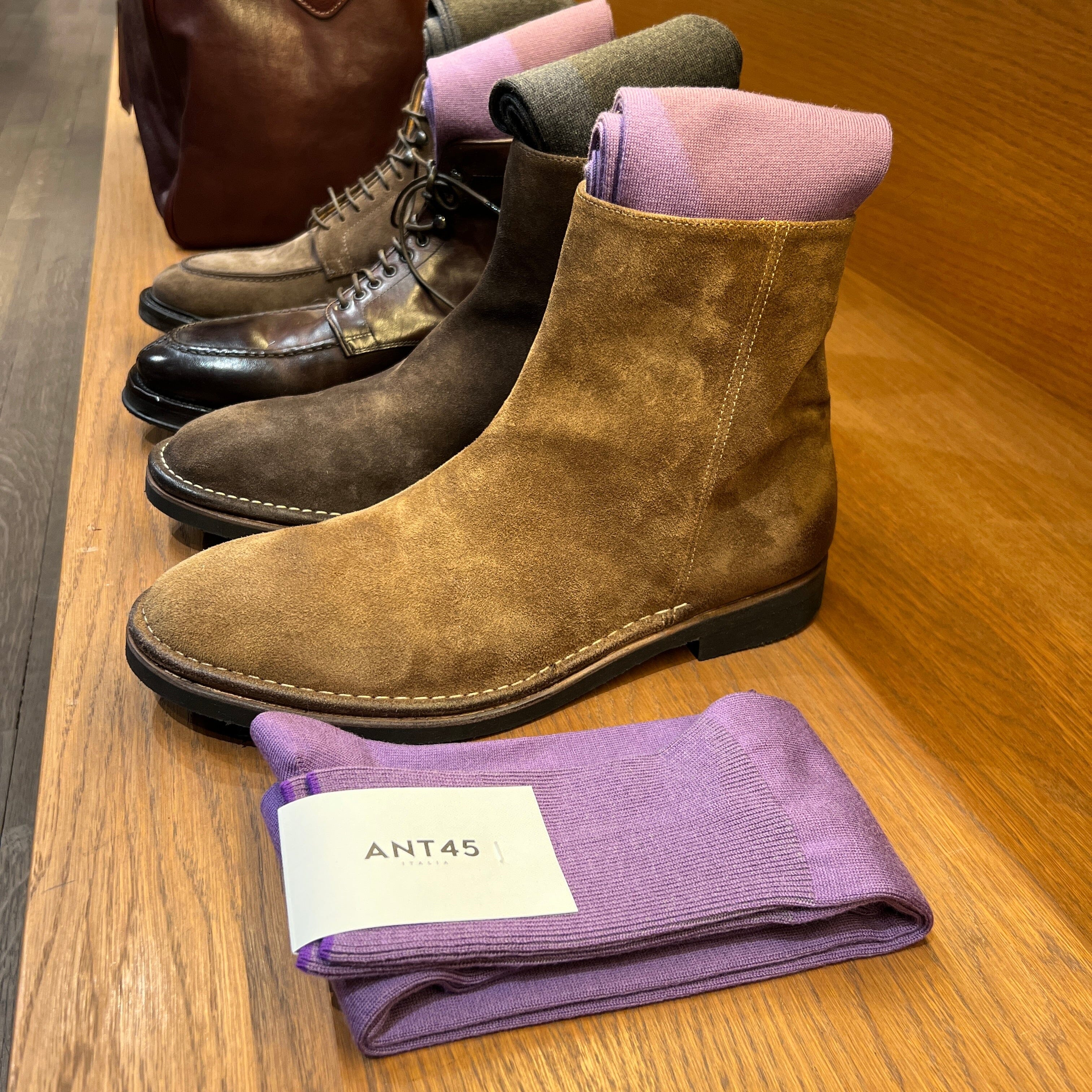 ANT 45 - Calzini Town - M21 Purple Accessori Uomo ANT 45