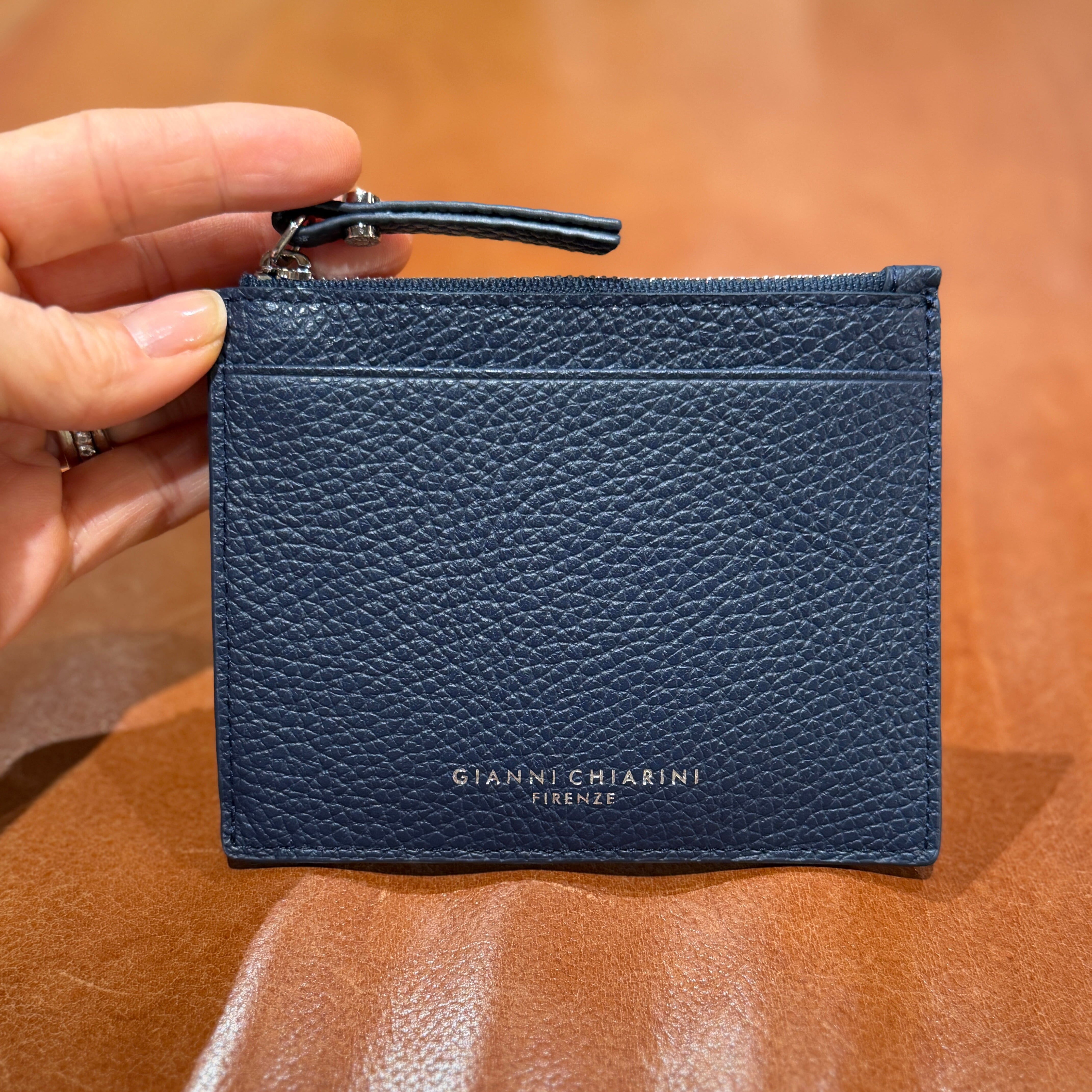 GIANNI CHIARINI - Portafogli e Portacarte - WBW13755 - Grain Navy Accessori Donna Gianni Chiarini