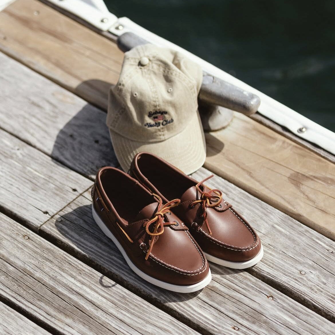 Leather Scarpe Da Barca Outlet SEBAGO Docksides Portland Boat Shoe