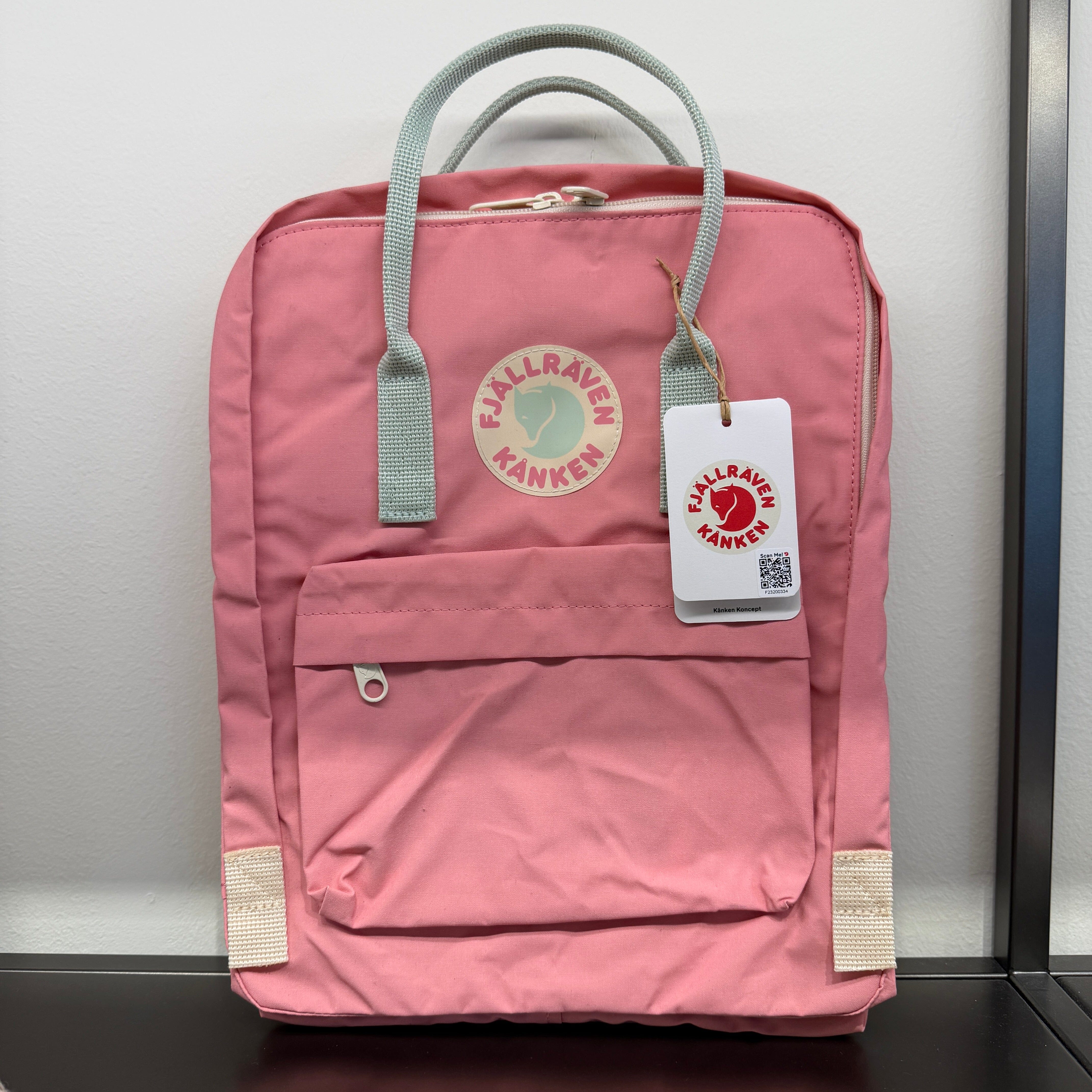 FJALLRAVEN Zaino Kanken - F23200334 - 312 -600 - PINK MINT Zaino Fjallraven