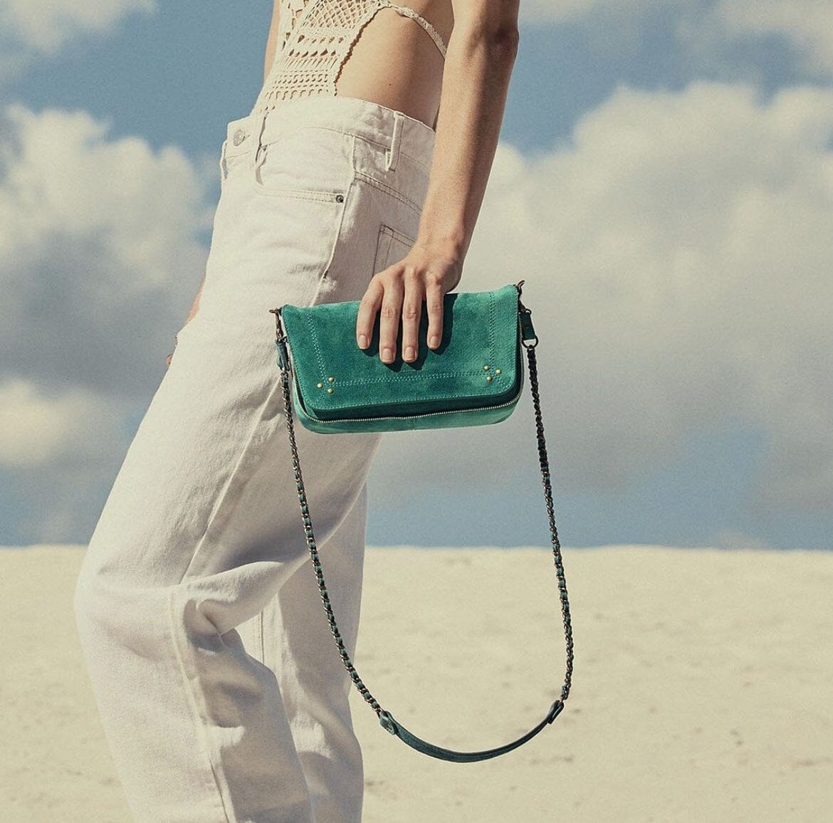 JÉRÔME DREYFUSS - Borsa A Tracolla e Spalla - Bobi S - Verde Cactus Borse Jerome Dreyfuss