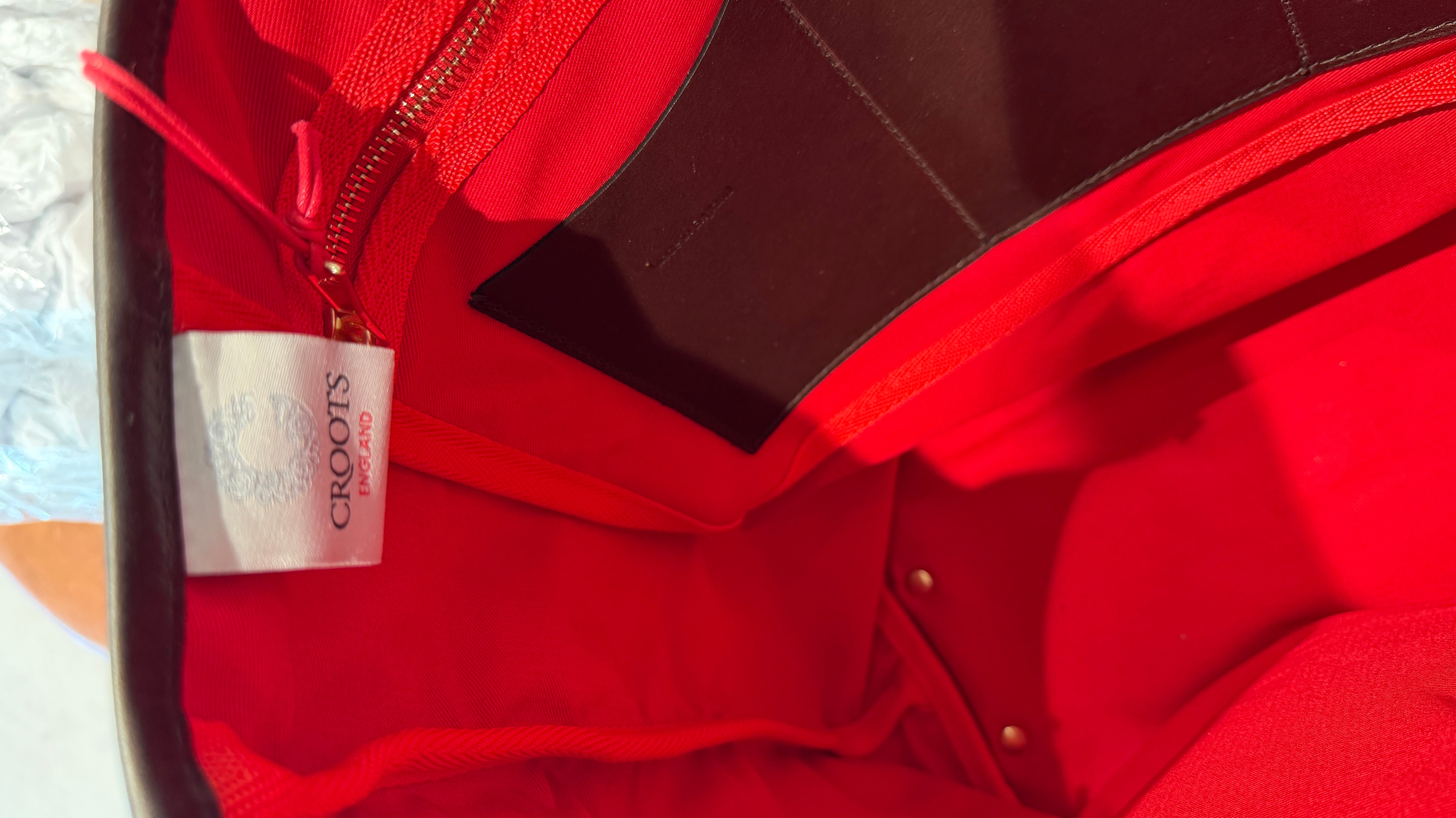 CROOTS ENGLAND - BORSA UOMO - Tessuto cerato