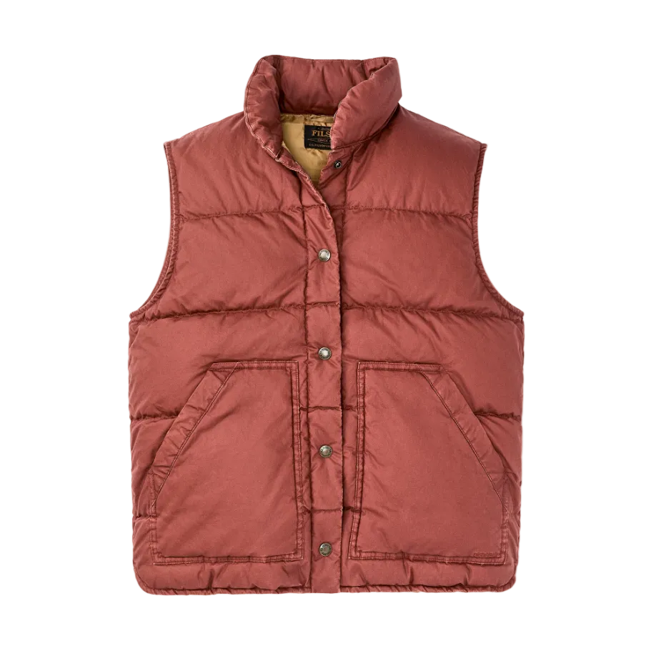 FILSON - Heritage Cotton Down Vest - FWGIL0008 - Smoked Paprika