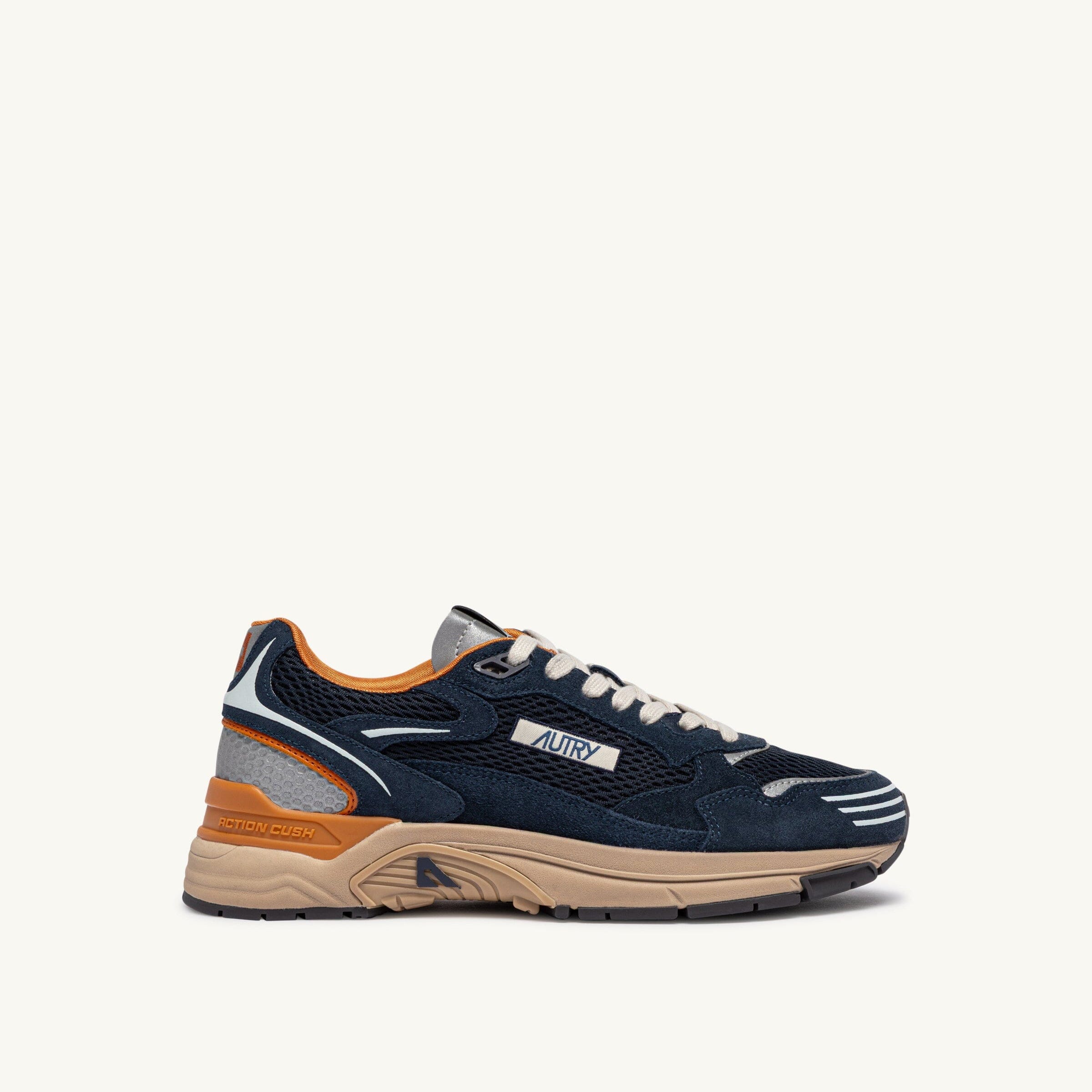 AUTRY - Sneakers - HYPERWAY HYLM CI08 - Blu Arancione Scarpe Uomo AUTRY - Collezione uomo