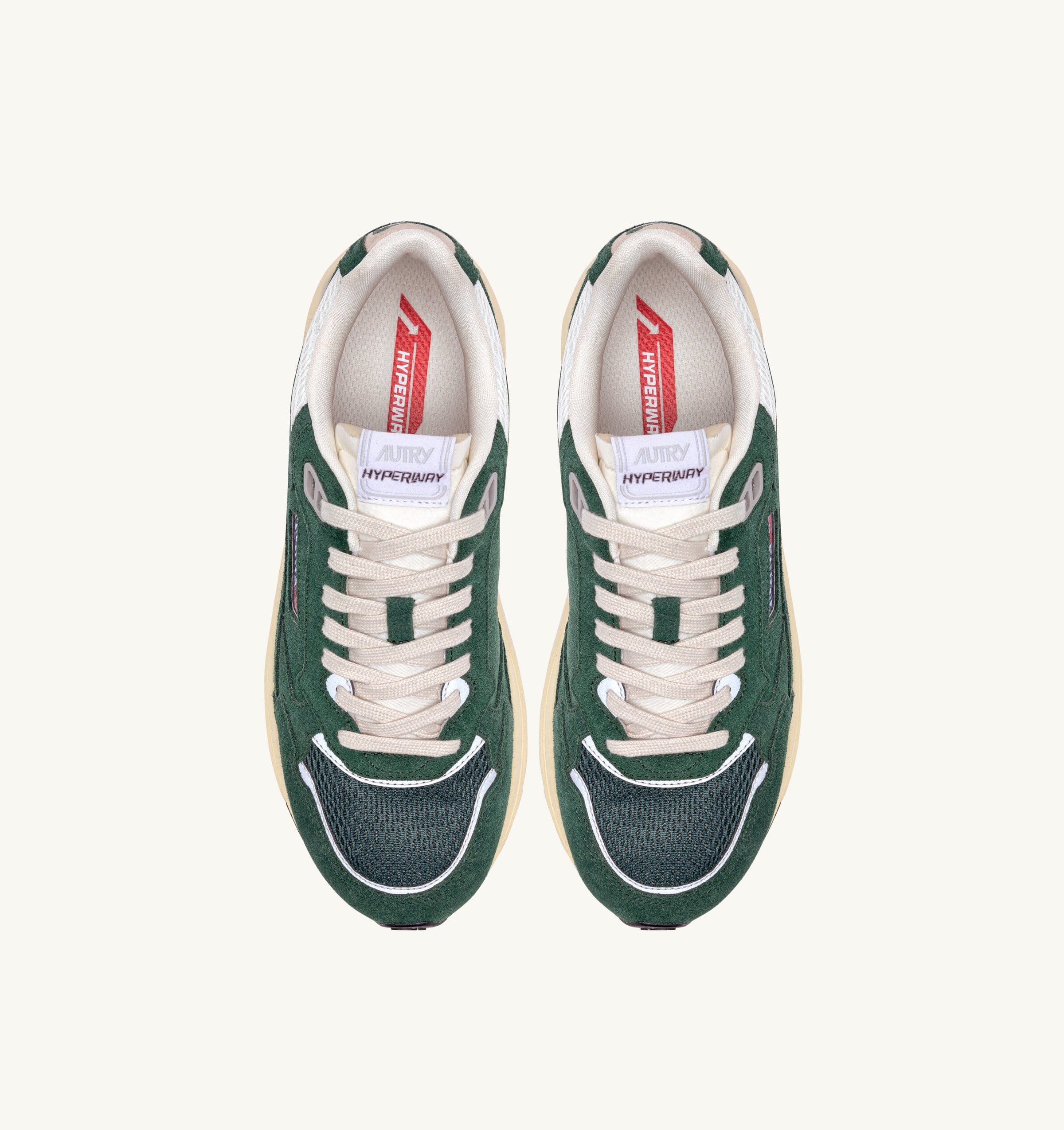 AUTRY - Sneakers HYPERWAY HYLM UM06 - Verde Scarpe Uomo AUTRY - Collezione uomo