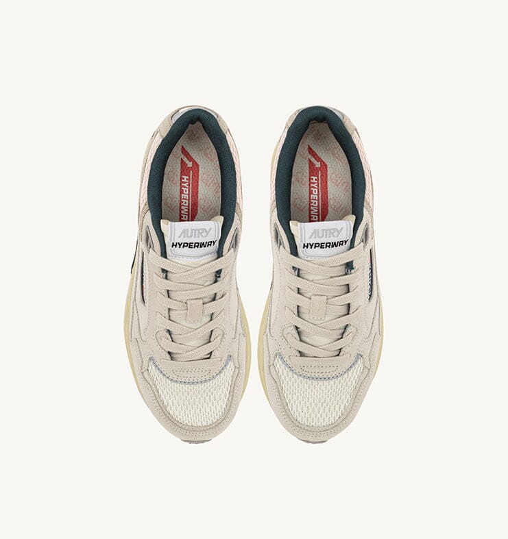 AUTRY - HYLW EH02 -Sneakers HYPERWAY - Bianco rosa Scarpe Donna AUTRY - Collezione donna