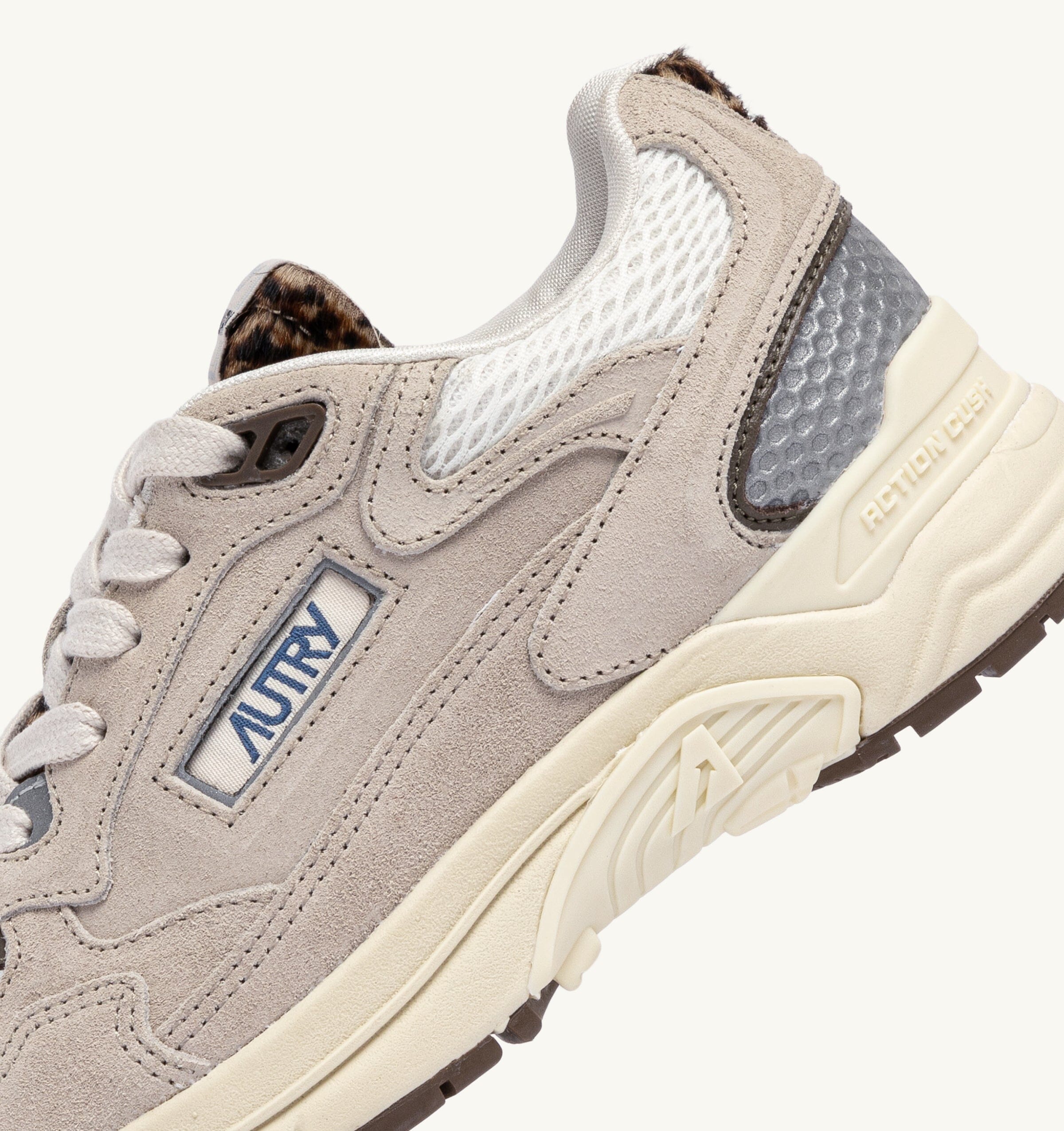AUTRY - HYLW WA01 - Sneakers HYPERWAY - Grigio Leopard Scarpe Donna AUTRY - Collezione donna