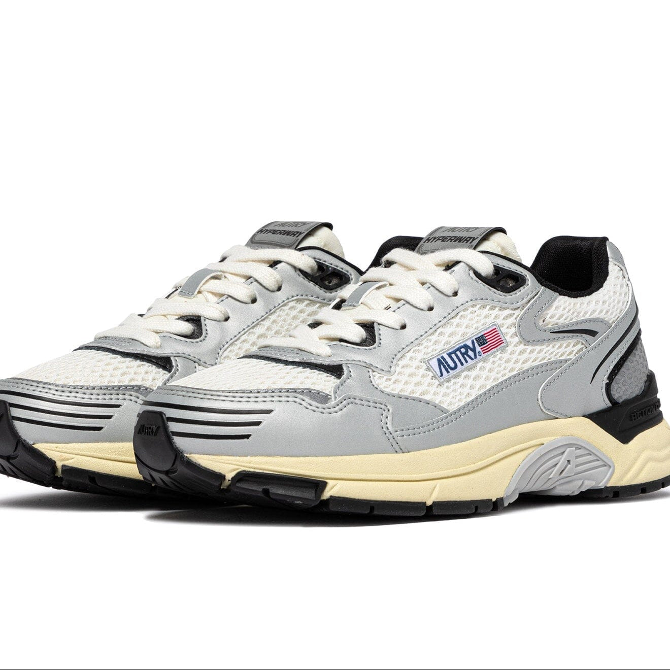 AUTRY - HYLW MV03 - Sneakers HYPERWAY - Nero Grigio Scarpe Donna AUTRY - Collezione donna