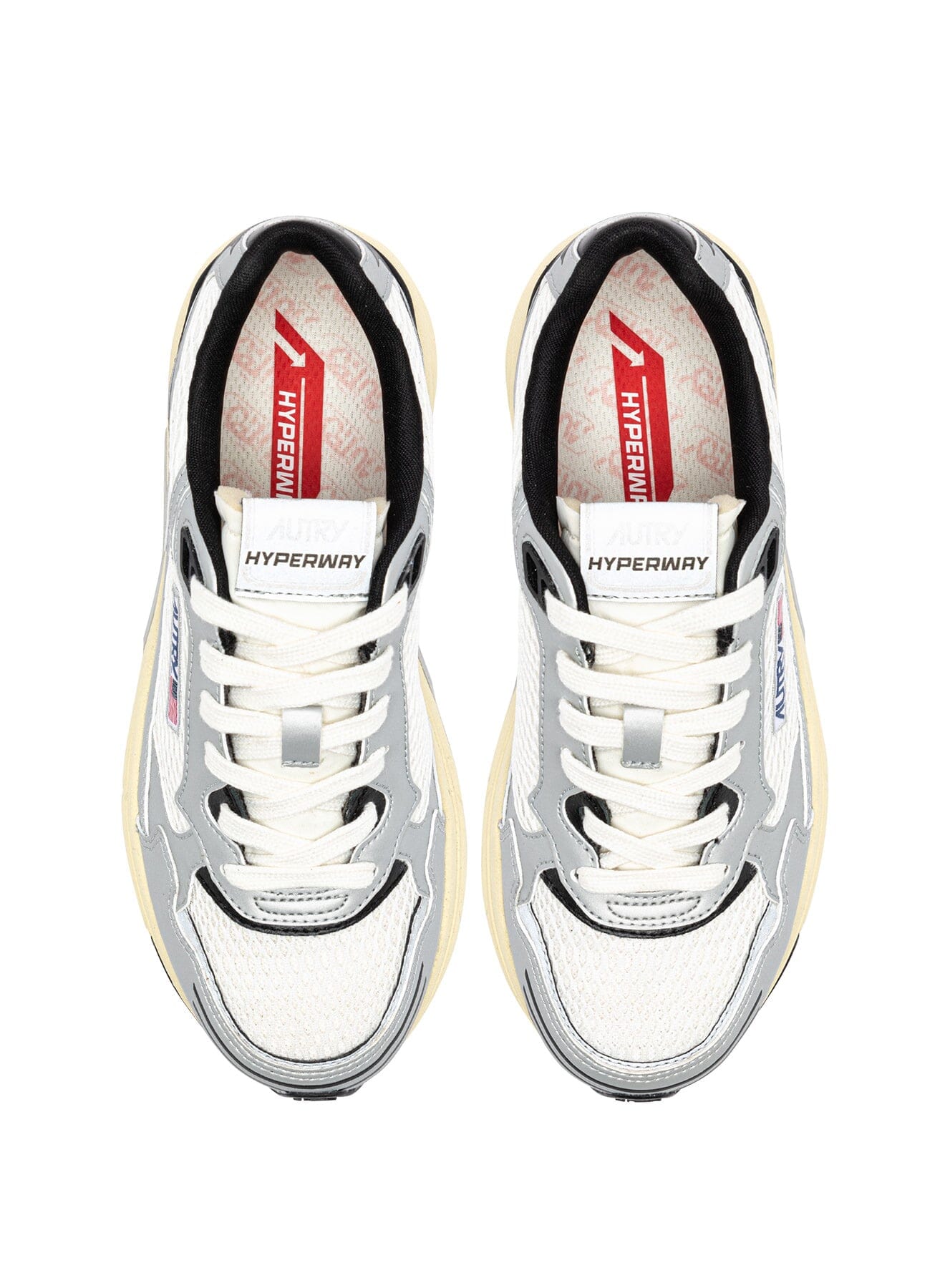 AUTRY - HYLW MV03 - Sneakers HYPERWAY - Nero Grigio Scarpe Donna AUTRY - Collezione donna