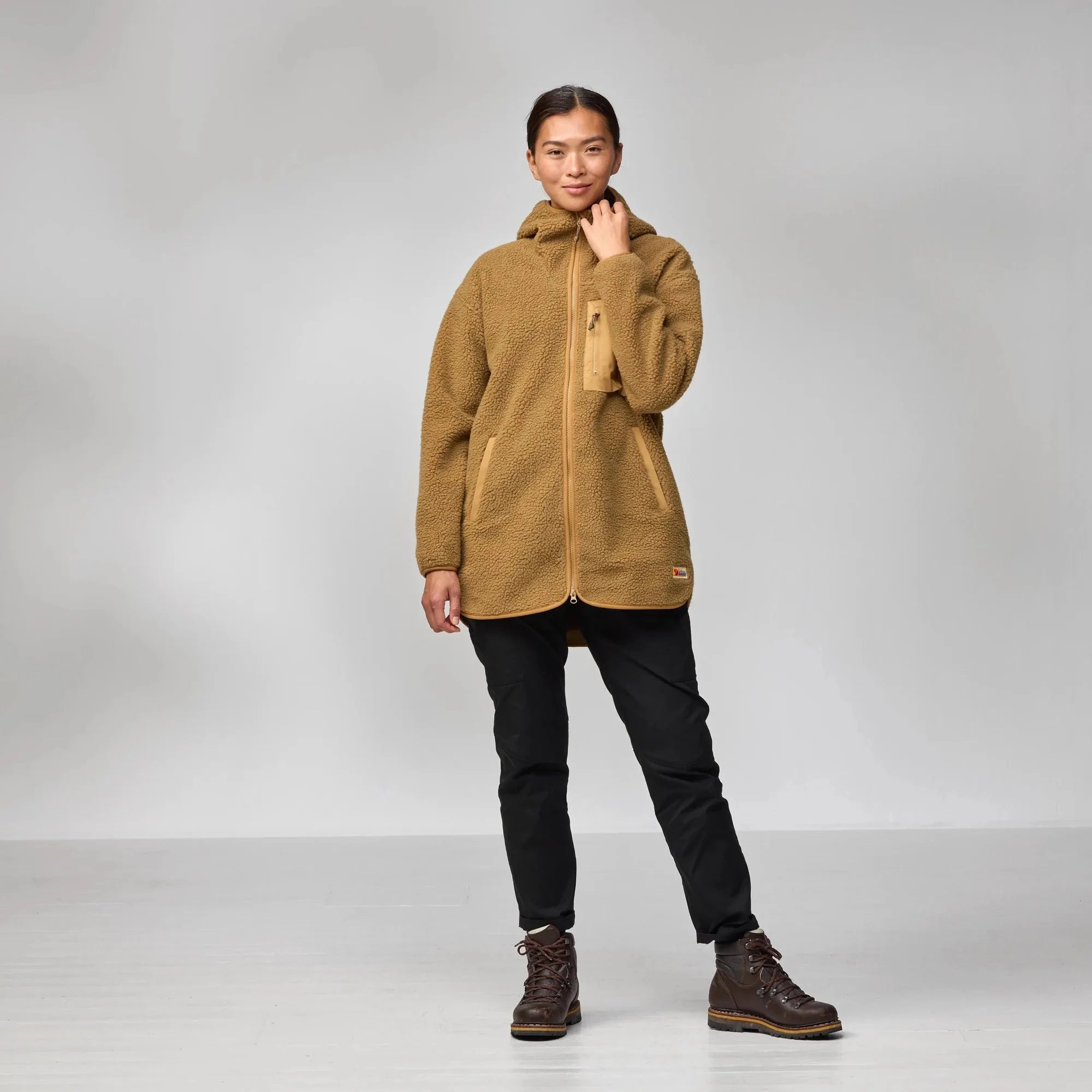 FJALLRAVEN - Vardag Pile - F14600256 - Nocciola FJALLRAVEN - Abbigliamento