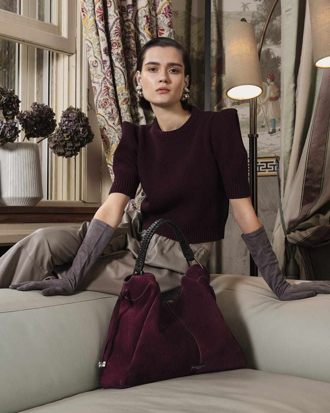 Gianni Chiarini Firenze - Borsa a spalla- BS 12571 - ERA - Amarone Borse Gianni Chiarini