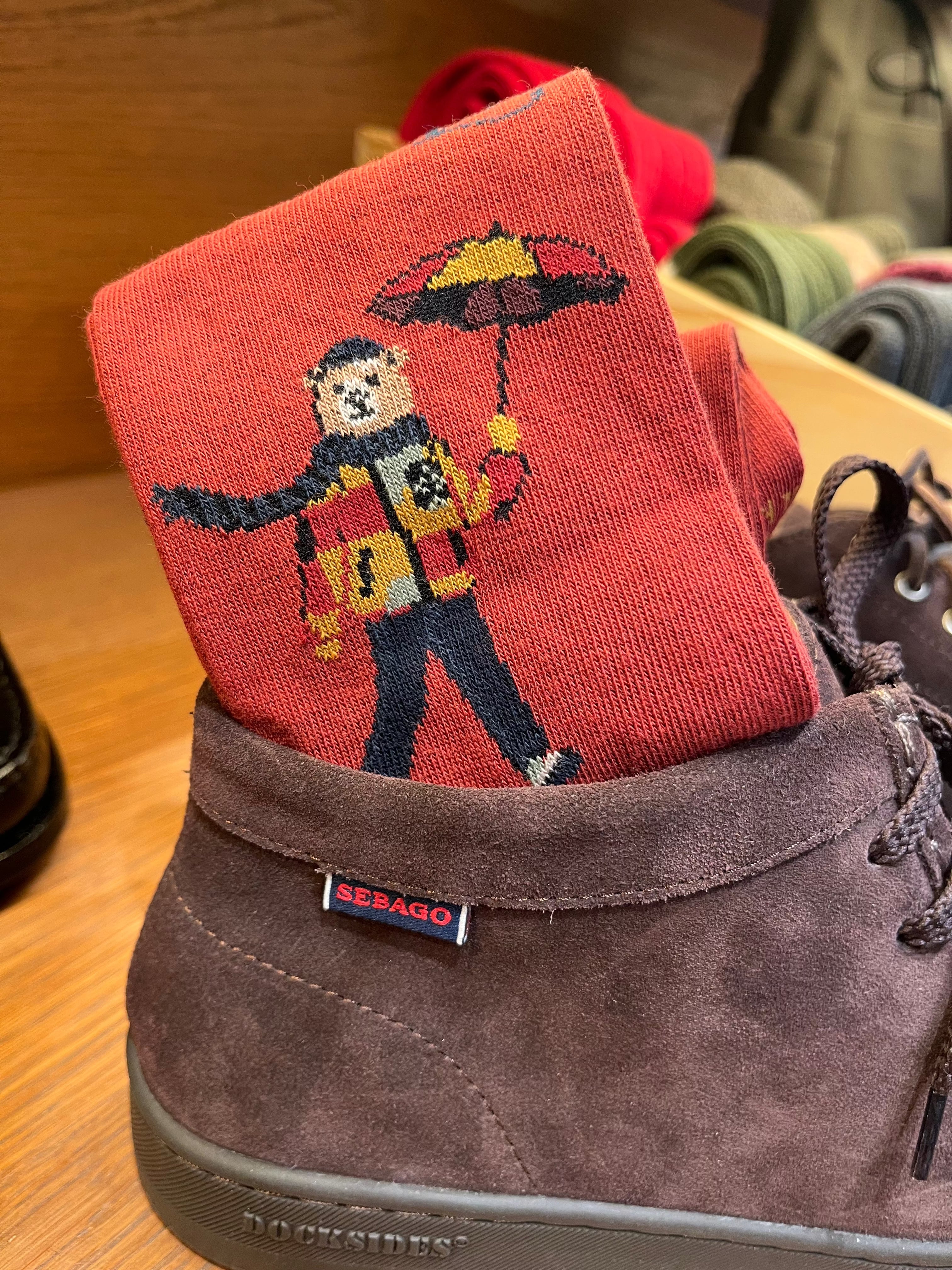 IN THE BOX - Calzini - Mr London - Rosso Accessori Uomo IN THE BOX