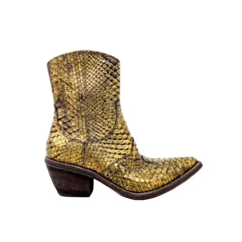 FAUZIAN JEUNESSE - EW - Texano DENVER - Pitone Oro (punta a V)
