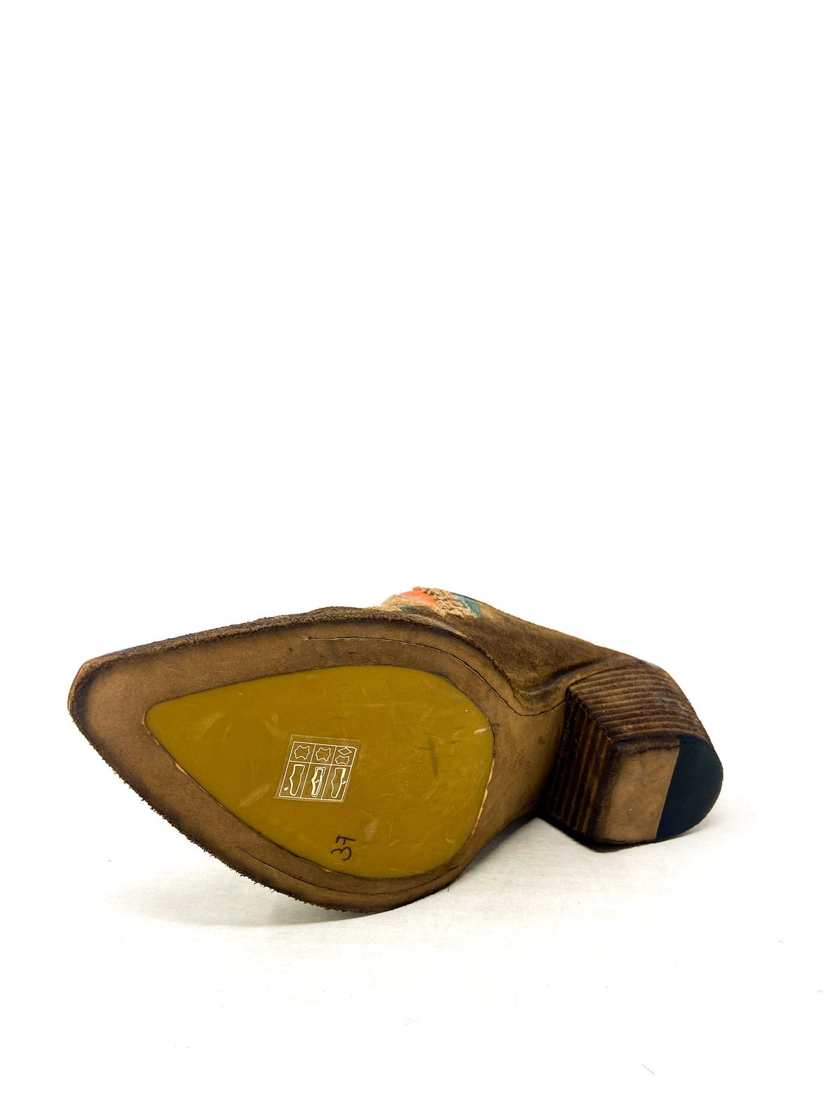 FAUZIAN JEUNESSE - EW - SABOT MAUI - Cuoio