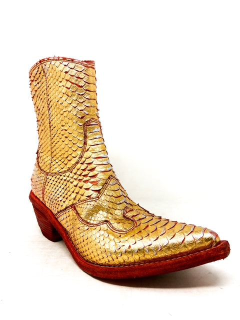 FAUZIAN JEUNESSE - EW - Texano DENVER Pitone oro rosso