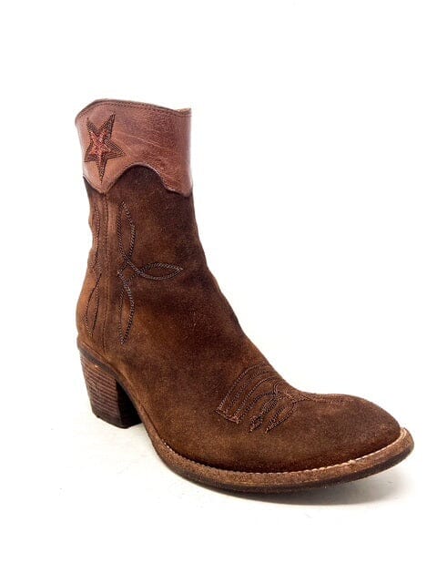 FAUZIAN JEUNESSE - EW - Texano ANKLE BOOT STAR - Cocco