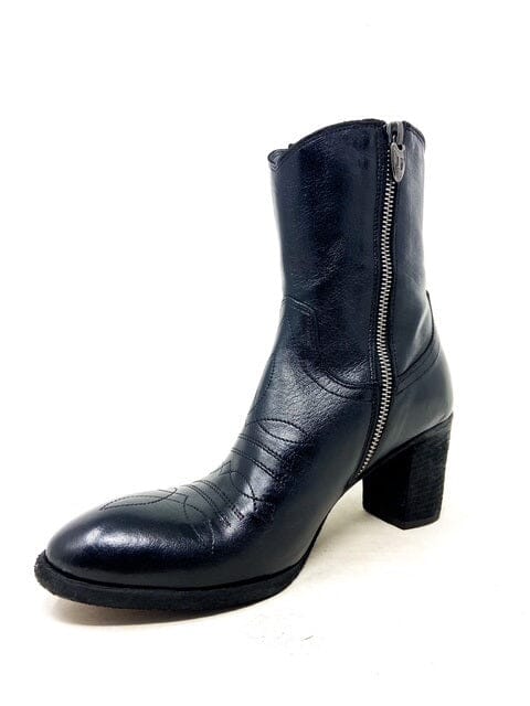 FAUZIAN JEUNESSE - EW - Texano ANKLE BOOT SUSY - Nero