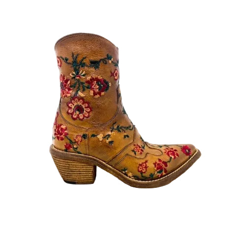 FAUZIAN JEUNESSE - EW - Texano ANKLE BOOT ROXANA - Sughero