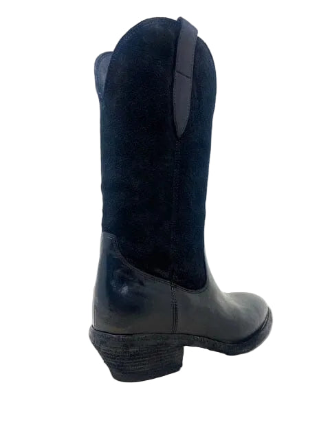 FAUZIAN JEUNESSE - EW - TEXANO Low Boot - Nero