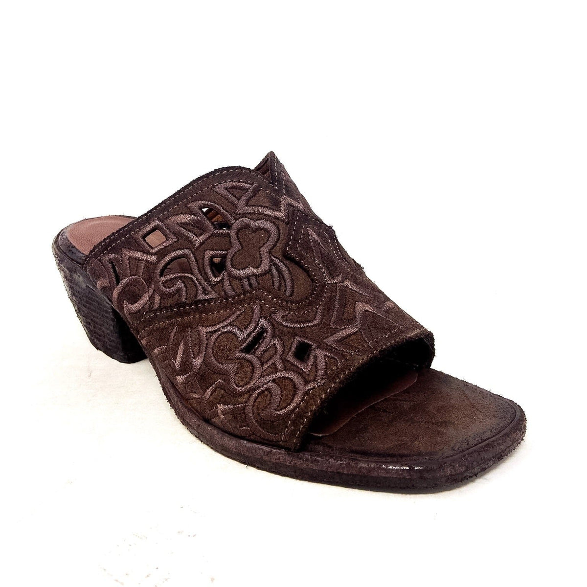 FAUZIAN JEUNESSE - EW - Sandali con tacco - SANDAL LINDA - Ebano
