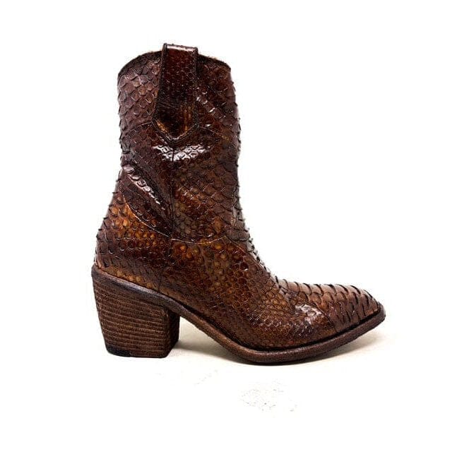FAUZIAN JEUNESSE - EW - Stivaletti Texani - ANKLE BOOT KATY PYTHON Scarpe Donna FAUZIAN JEUNESSE - Collezione Donna