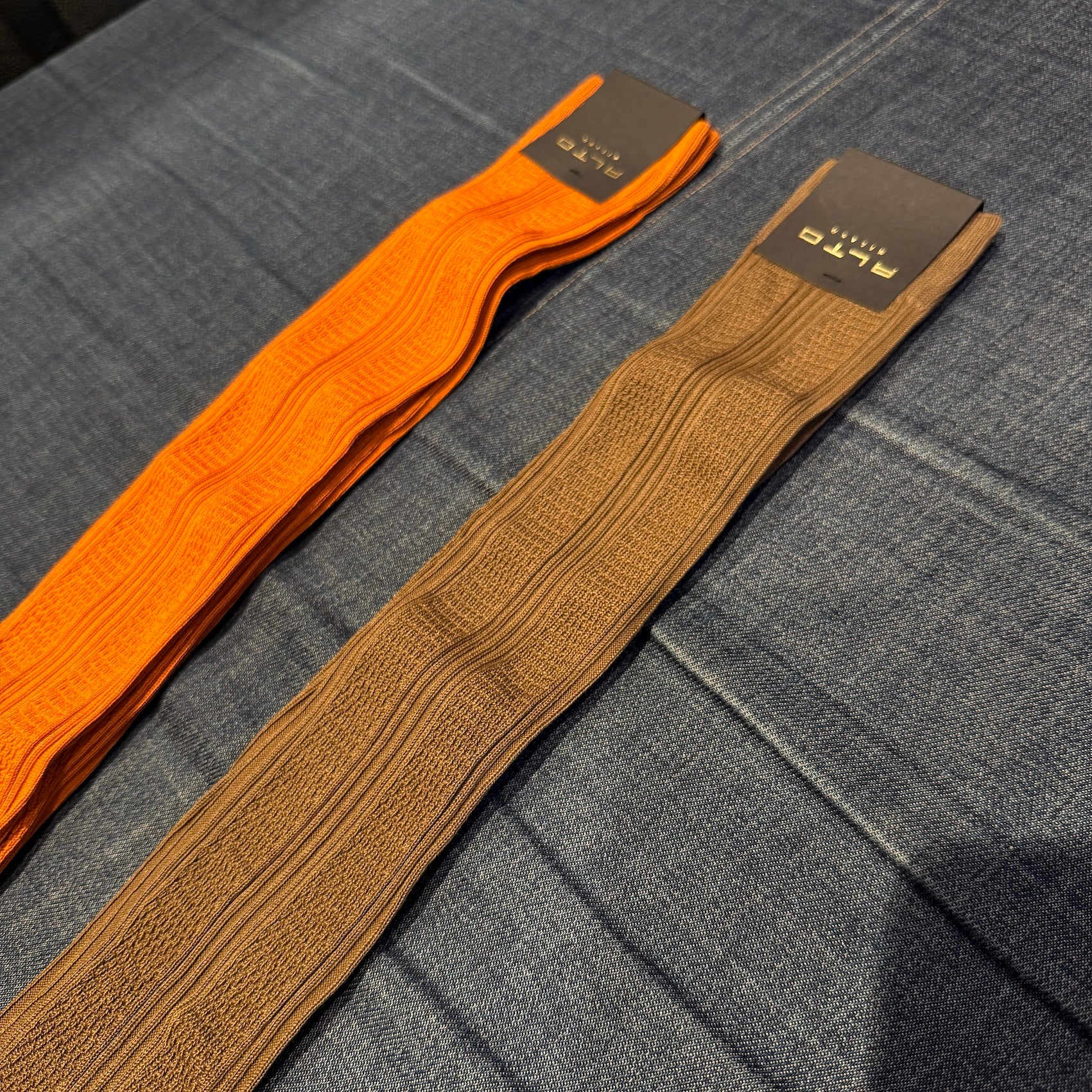 ALTO MILANO - Short sock -26PEAM2391UL_135 - Orange