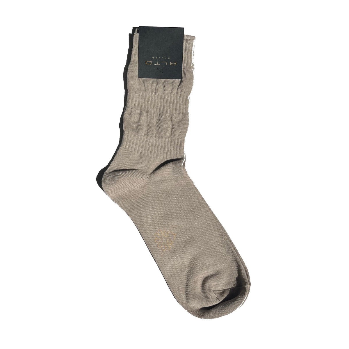 ALTO MILANO - Calzino Corto - ALBA - Beige 027 Accessori Donna Alto Milano