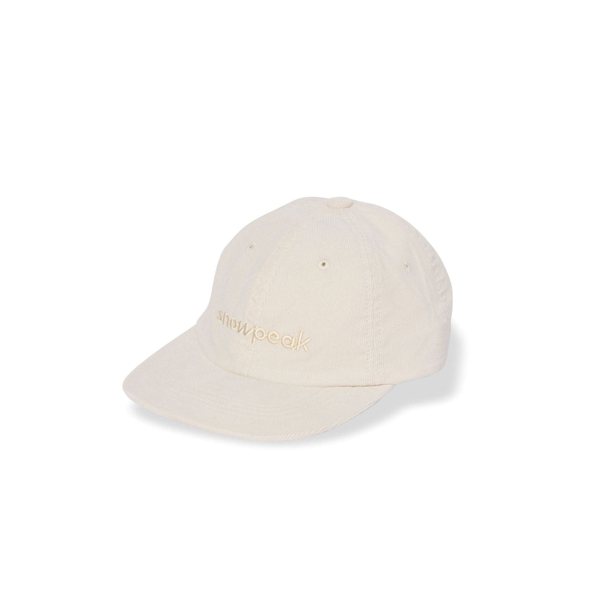 SNOW PEAK - CORDUROY LOGO DESIGN CAP - IVORY Accessori Uomo SNOW PEAK