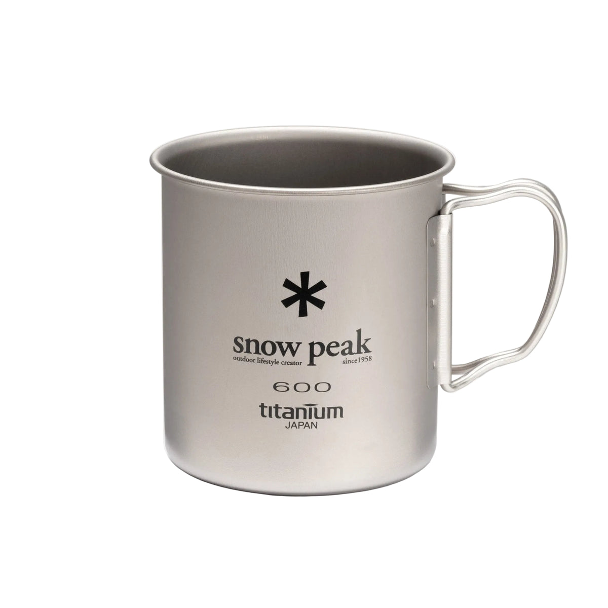 SNOW PEAK - TAZZA TITANIUM SINGLE WALL 600 - MG - 044R GRIGIO ACCESSORI DONNA SNOW PEAK